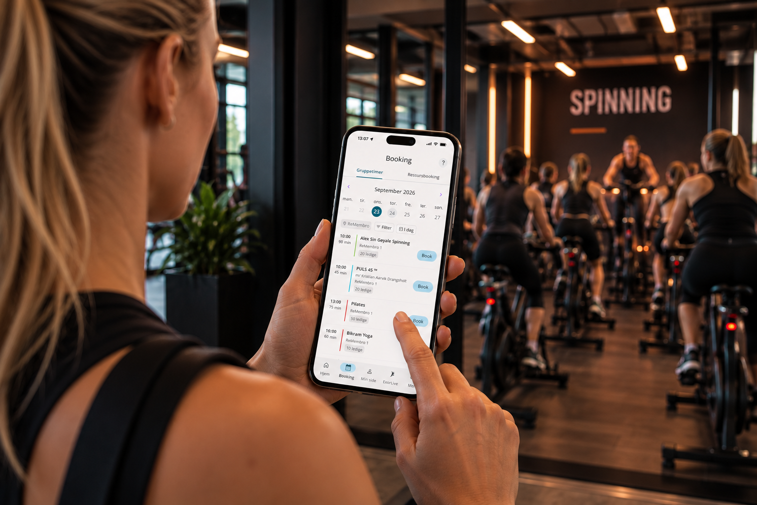Lenket bilde til mer informasjon om Gruppetimer
